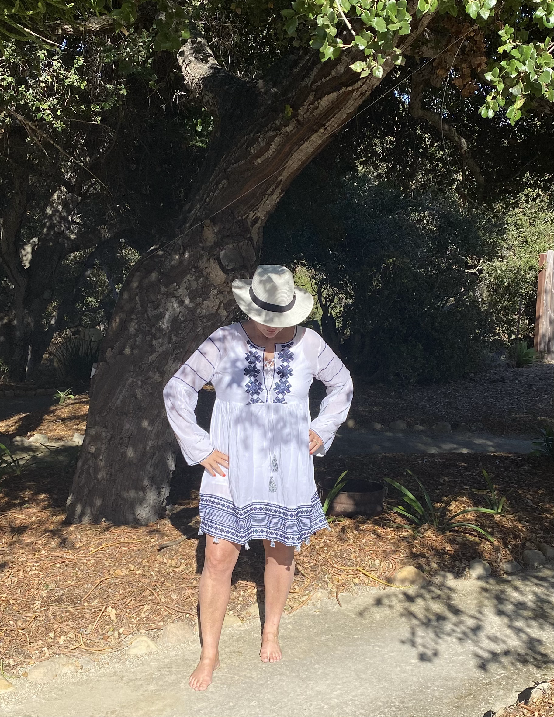 Cotton Boho Dress | XL
