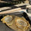 Thumbnail: Hollywood Regency Ormolu Vanity Set | Tray, Soap Dish & Trinket Dish
