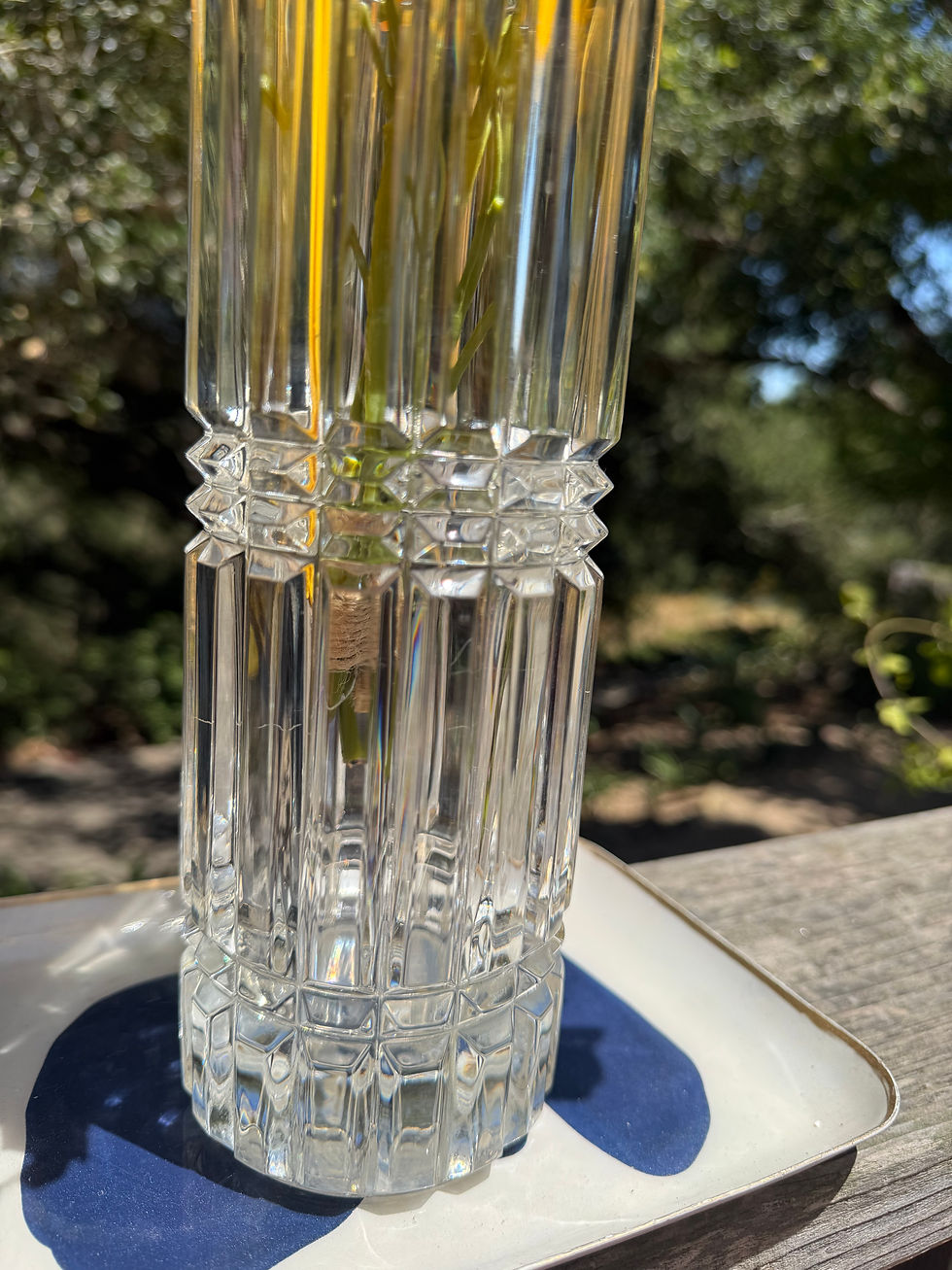 Thumbnail: Cristal D'Arques-Durand Montparnasse Heavy Vase