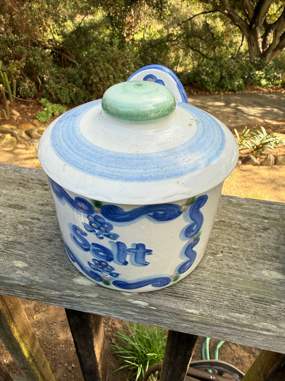 Thumbnail: M.A. Hadley | "Please Fill Me" Salt Cellar (2 Available)