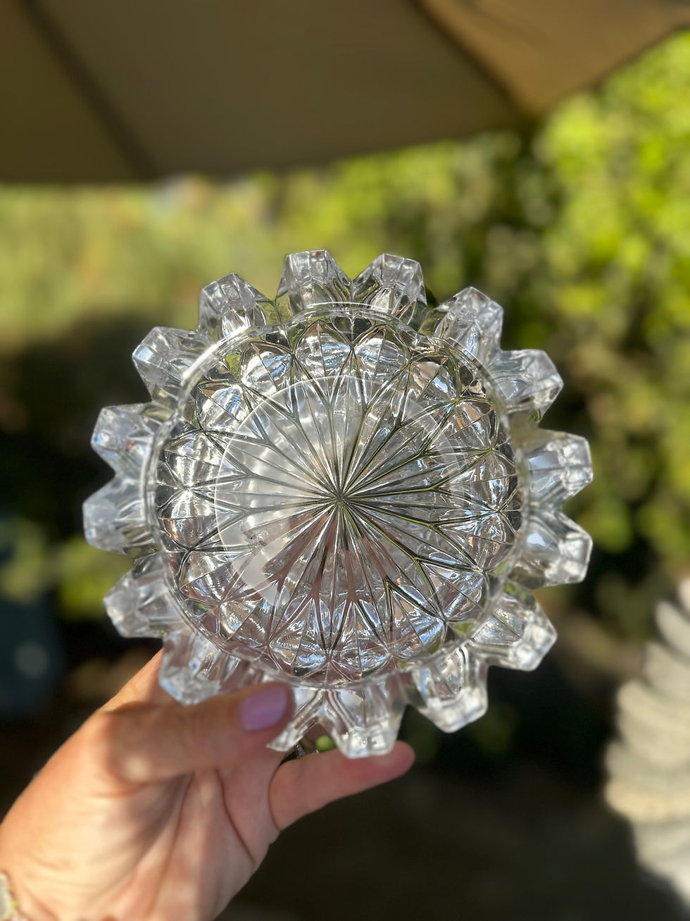 Thumbnail: Heavy Crystal Ashtray/Trinket Dish www.considered-shop.com