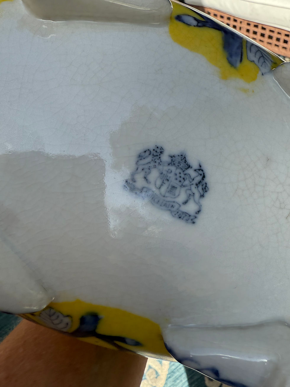 Thumbnail: Vintage Chinese Porcelain Vase & Cachepot | United Wilson 1897