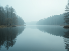 A peaceful landscape promoting emotional wellbeing