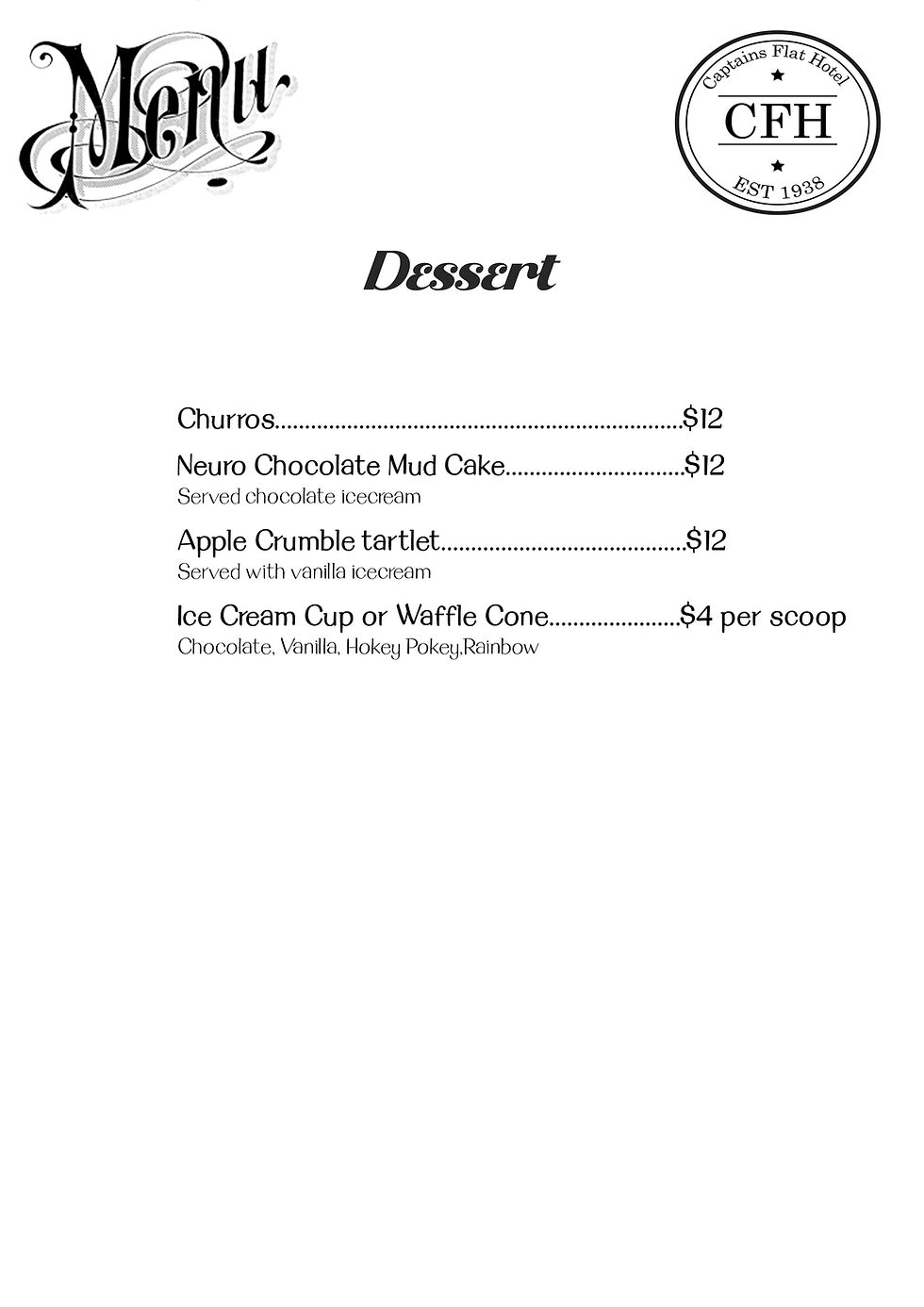 Dessert copy