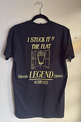Stuck it at the flat shirt.jpg