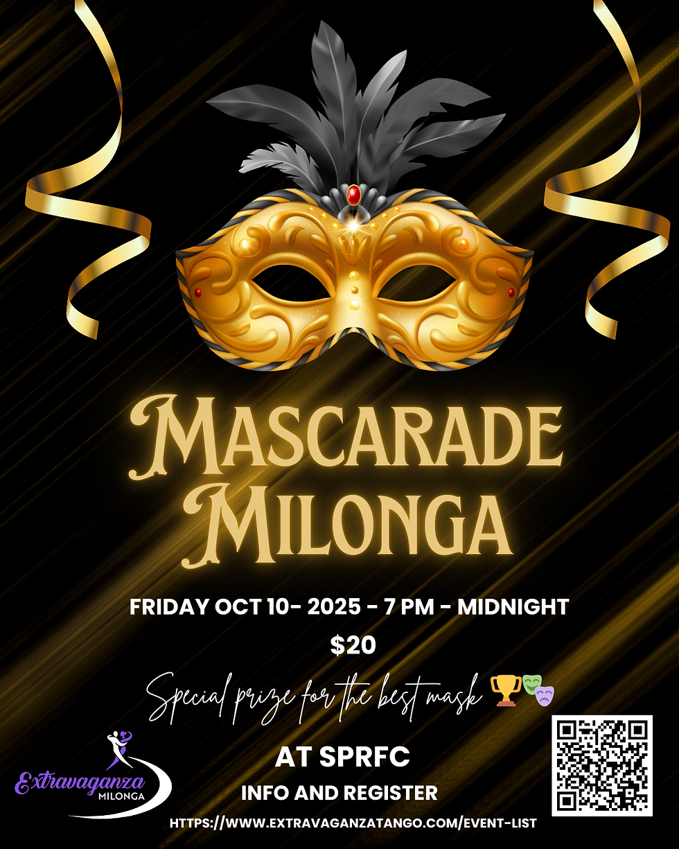 Masquerade Extravaganza Milonga