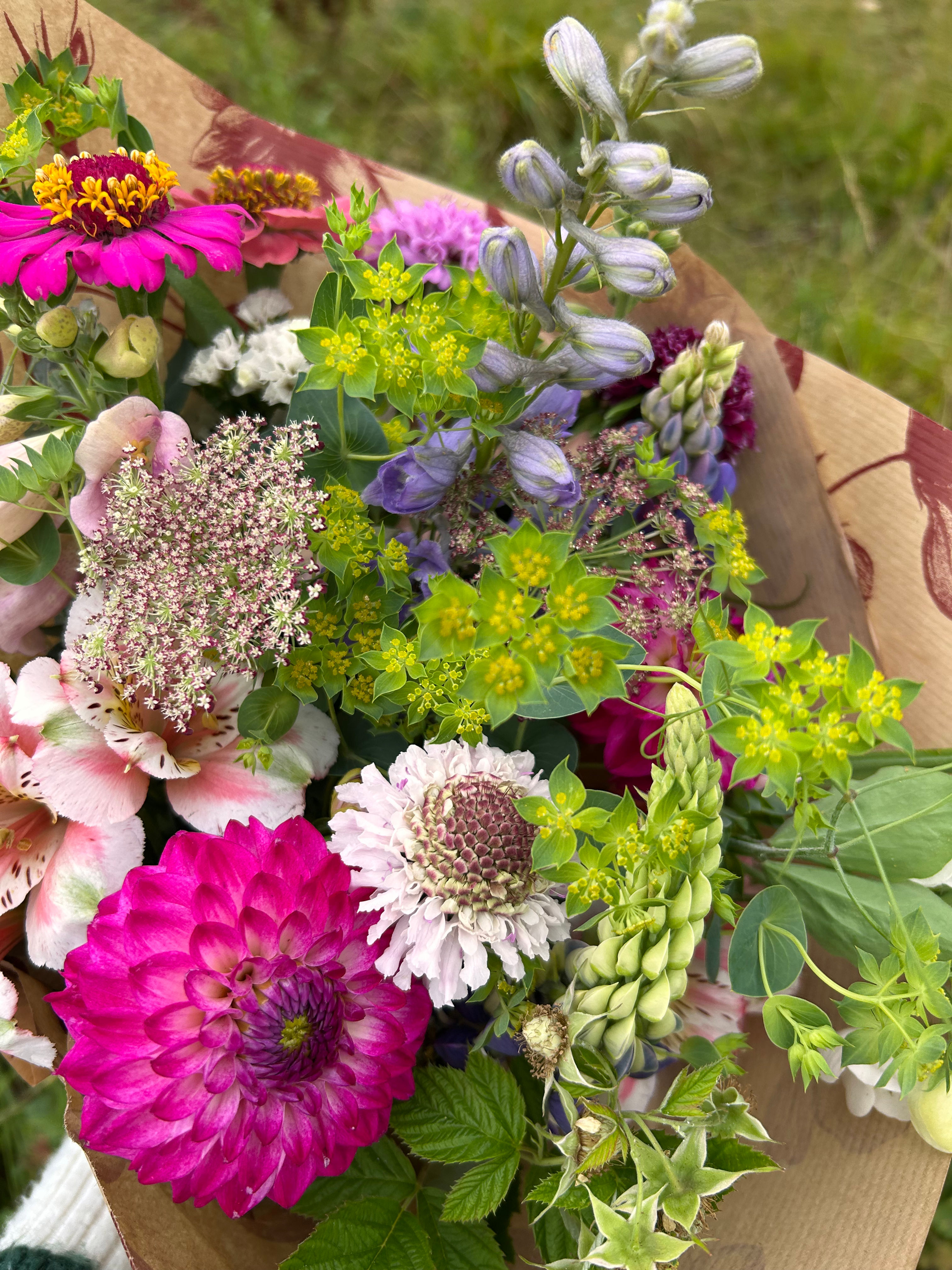 Bouquet de fleurs de saison - Douceur 