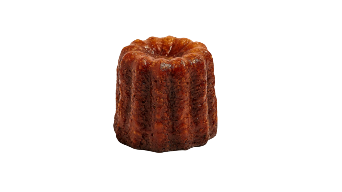 Box of 6 Cannelés of Bordeaux with Dark Rum