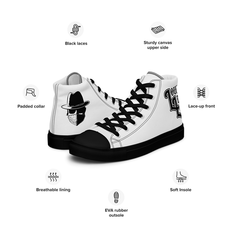 Thumbnail: Bandit - Men’s High Top Canvas Shoes