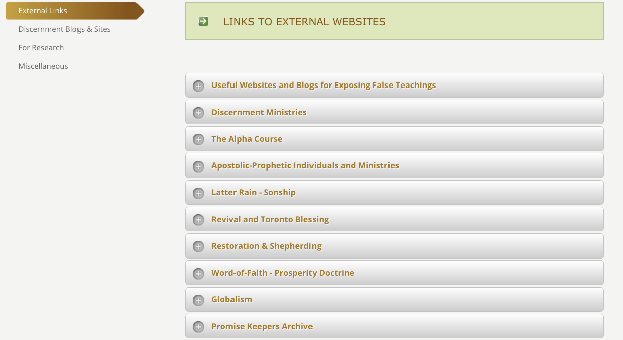 External Websites