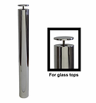 2009 - Glass top post leg