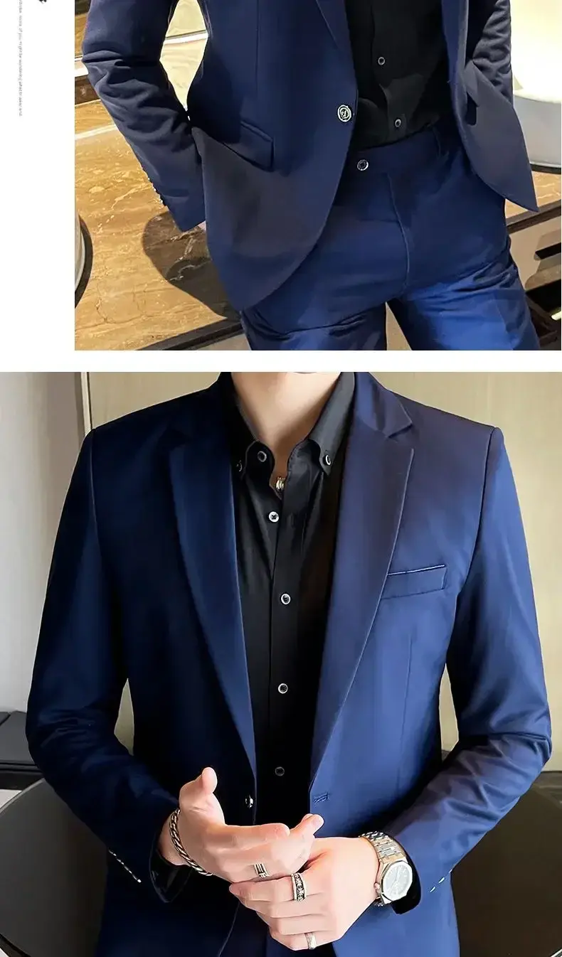 Thumbnail: "The Royal Navy | Slim Fit 3-Piece Essential suit"