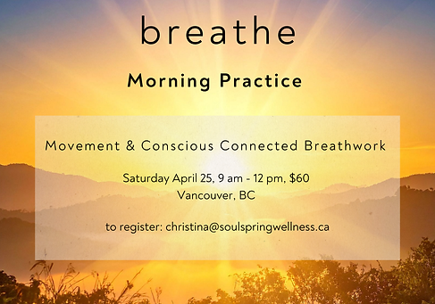 Breathe - Morning Practice - April 25, 2026