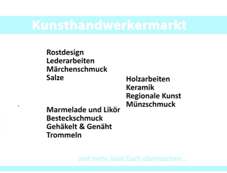 Kunsthandwerkermarkt