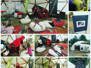 Lesung auf documenta15, Zukunftsdorf22