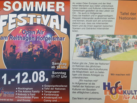Flyer Sommerfestival