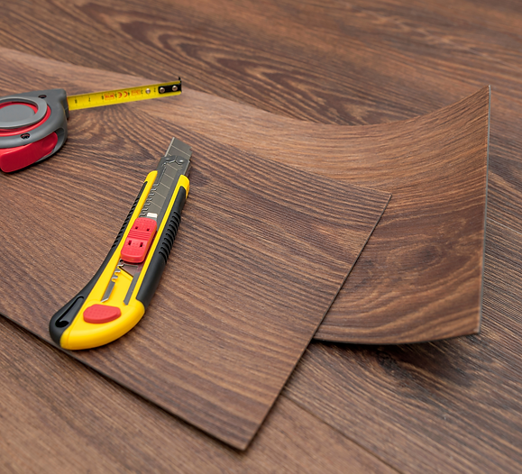 Floor repairs vinyl