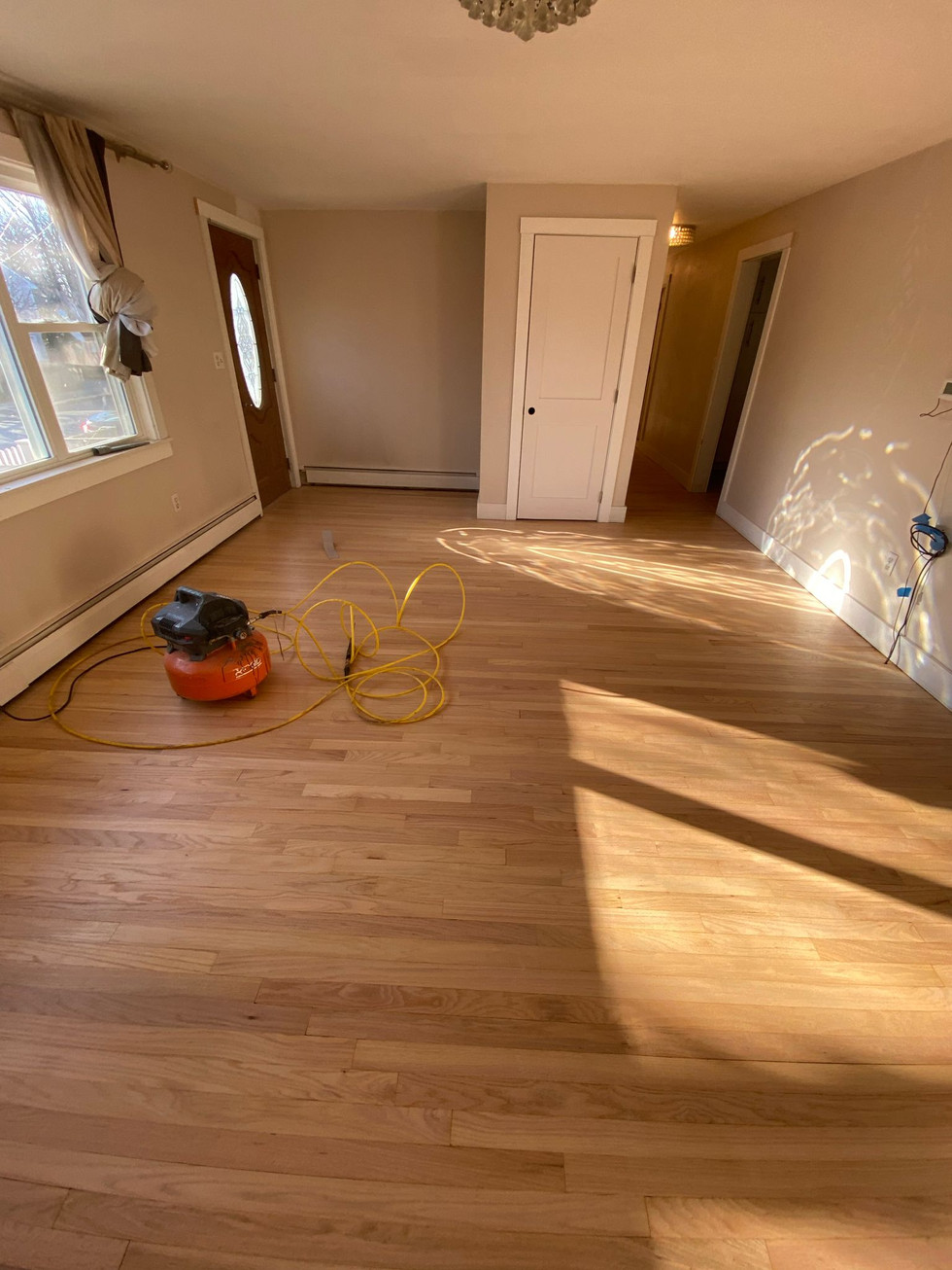 Meticulous hardwood floor sanding and restoration service completed in Watertown, Massachusetts.
