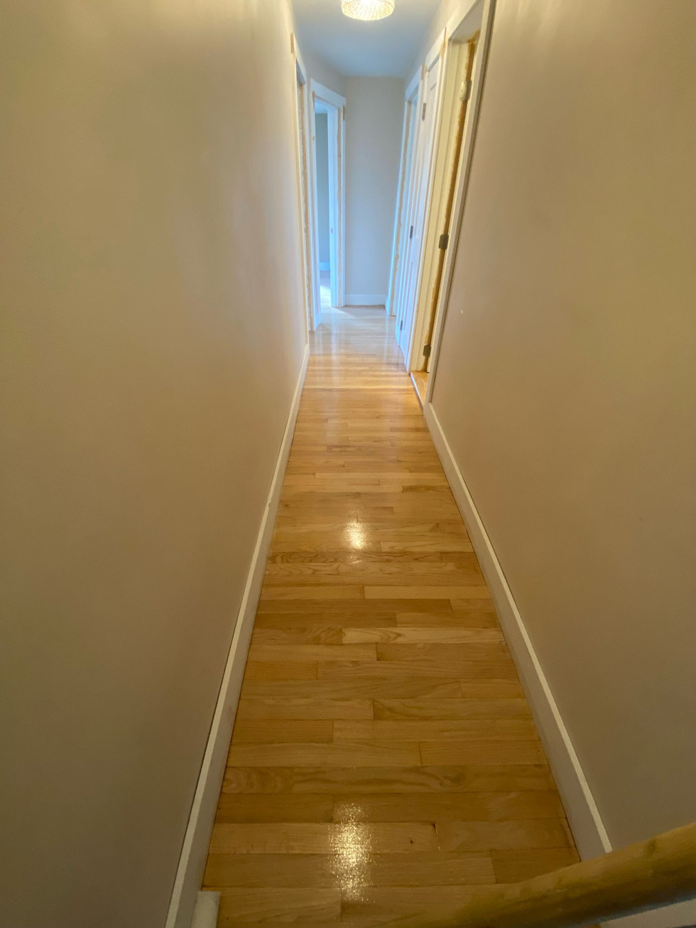 Meticulous hardwood floor sanding and restoration service completed in Watertown, Massachusetts.