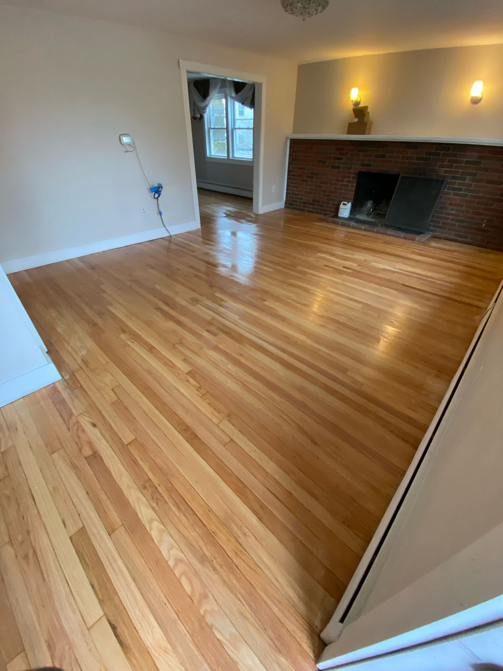 Meticulous hardwood floor sanding and restoration service completed in Watertown, Massachusetts.