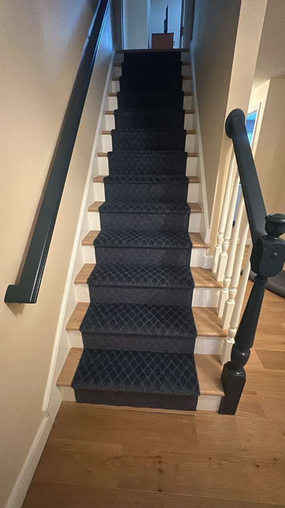 Stair upgrade in Hopkinton MA