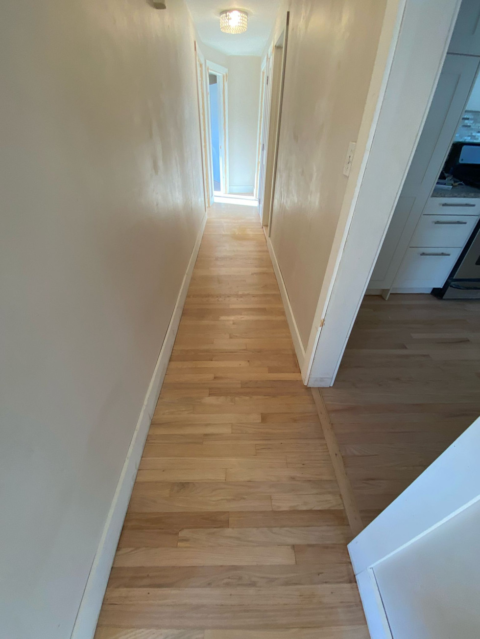Meticulous hardwood floor sanding and restoration service completed in Watertown, Massachusetts.