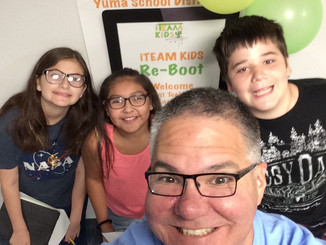 FAJH iTEAM students attend the District Re-Boot!