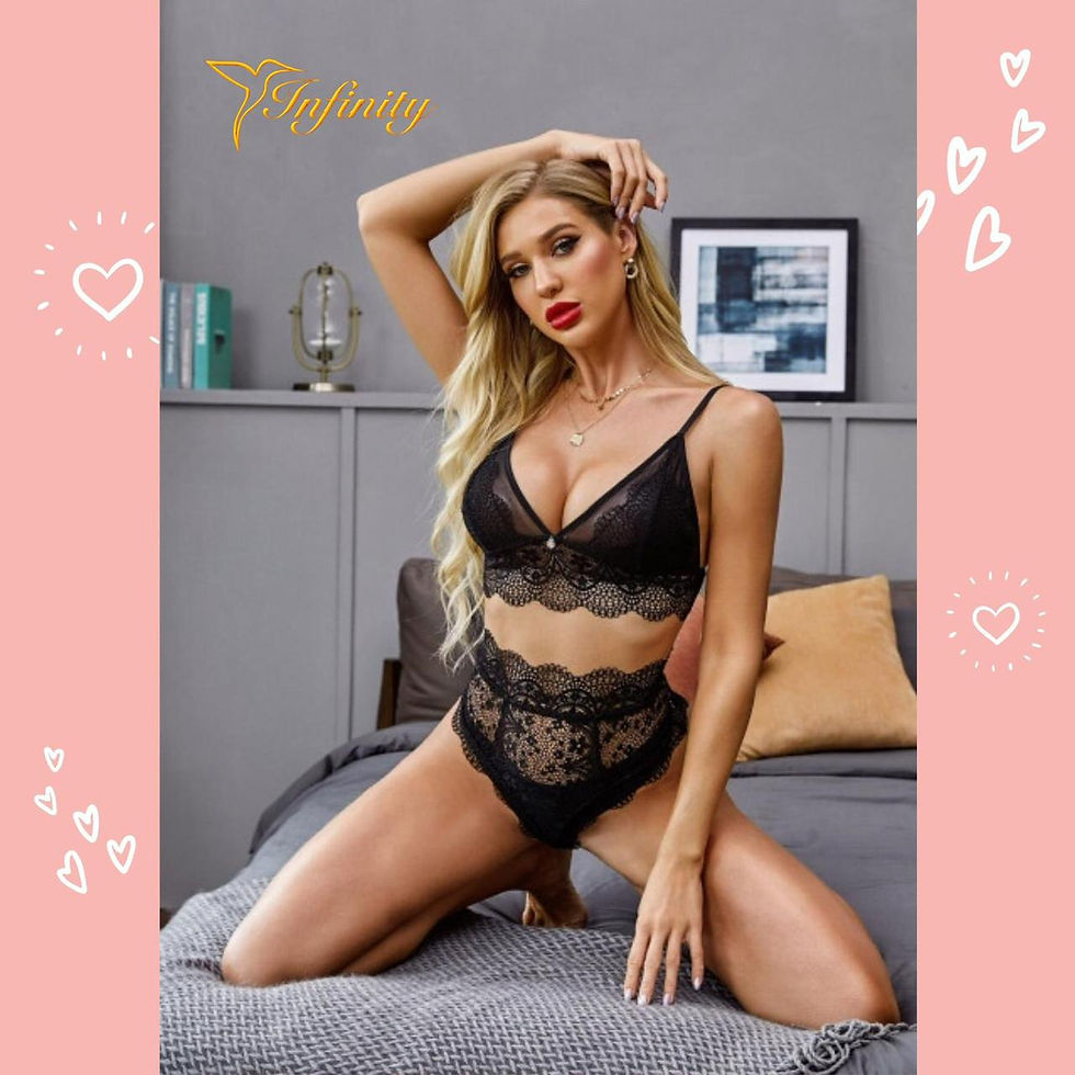 Miniatura: Set negro talla S