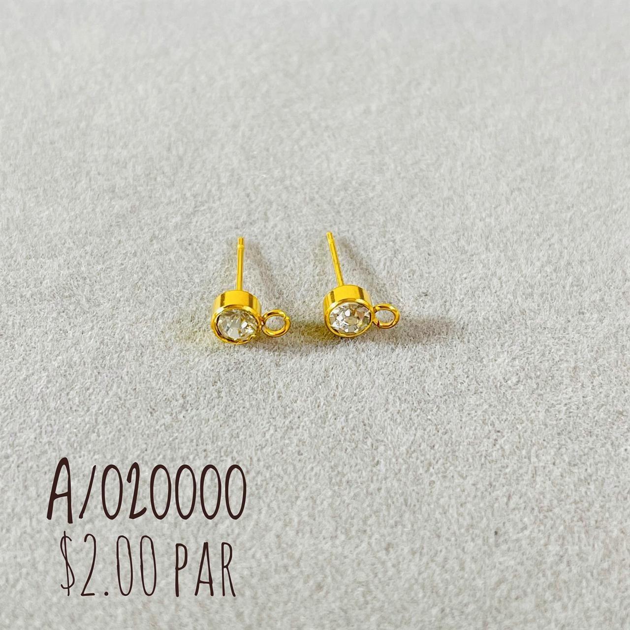 Base para aretes acero
