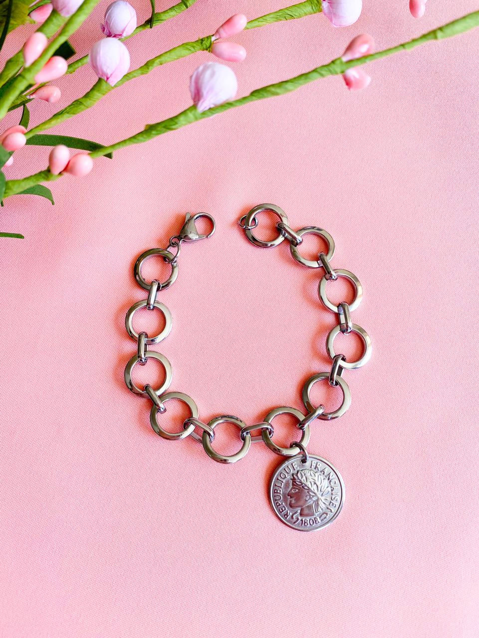 Pulsera moneda