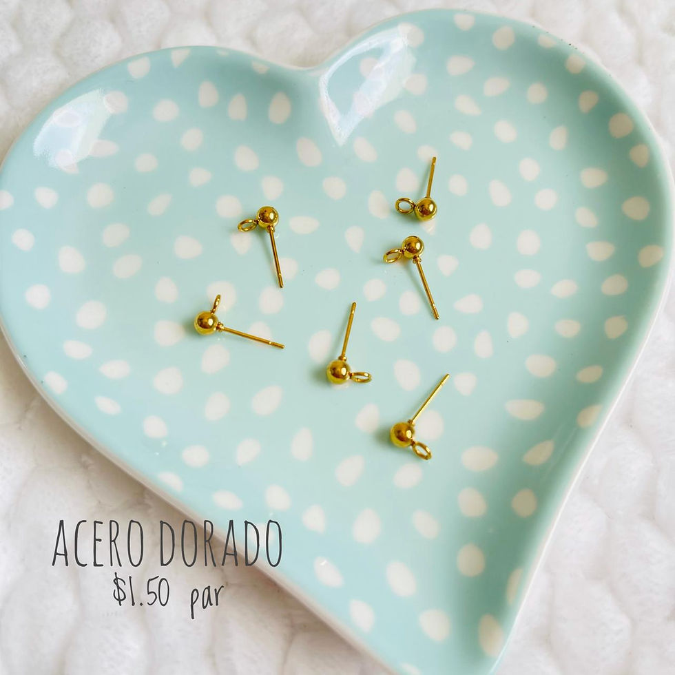 Base para aretes acero