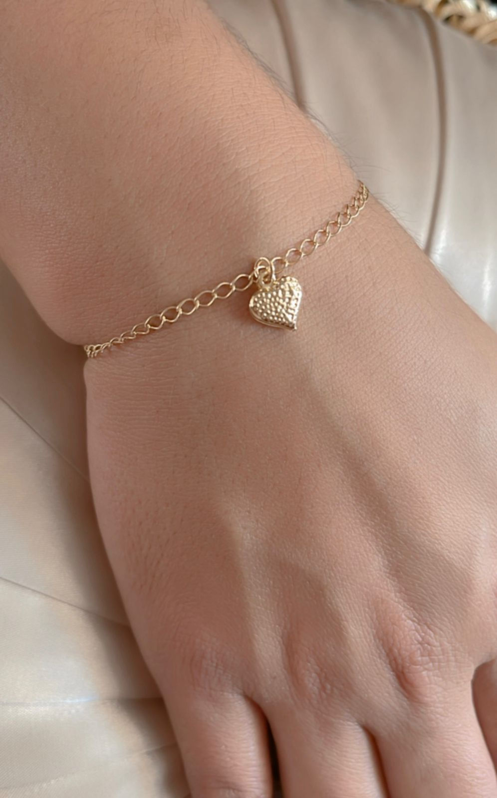 Pulsera de oro laminado 18cms