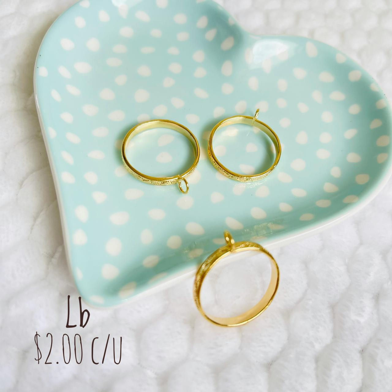 Dije oro laminado