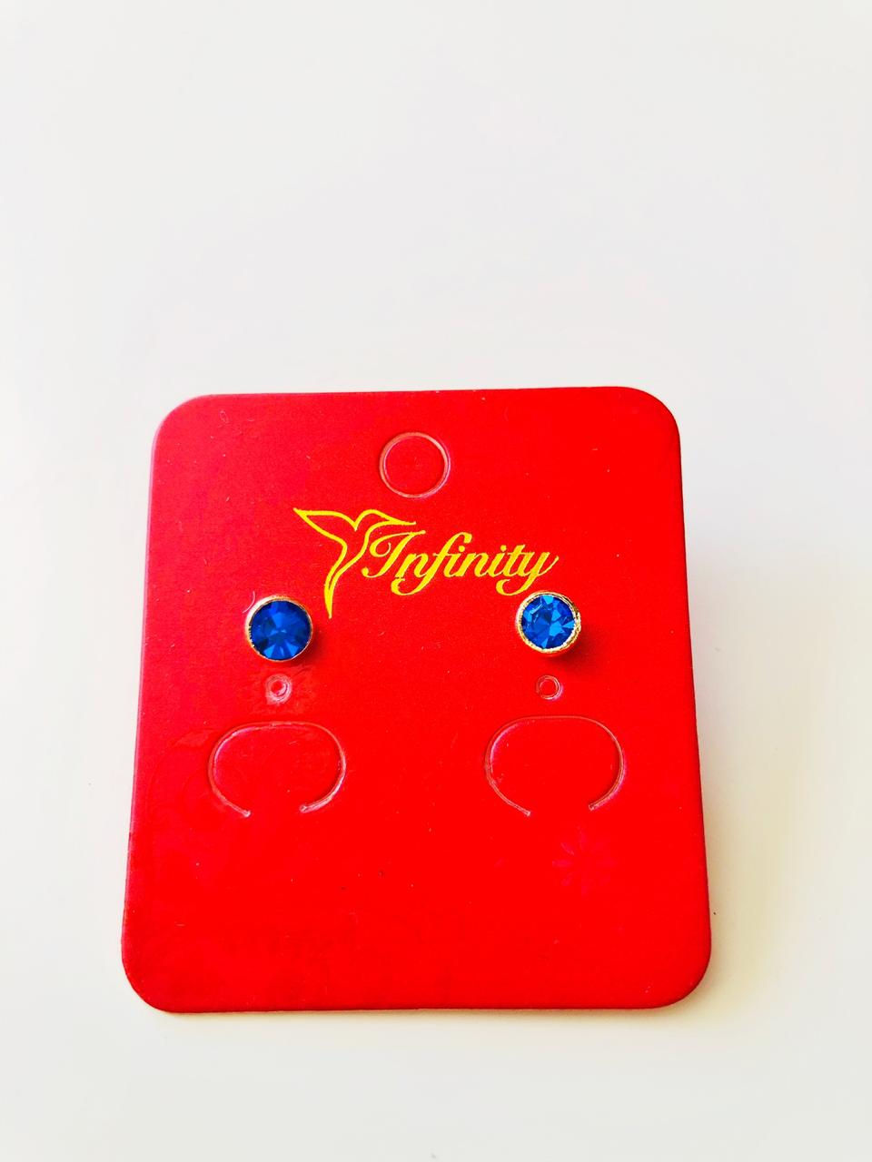 Aretes de oro laminado