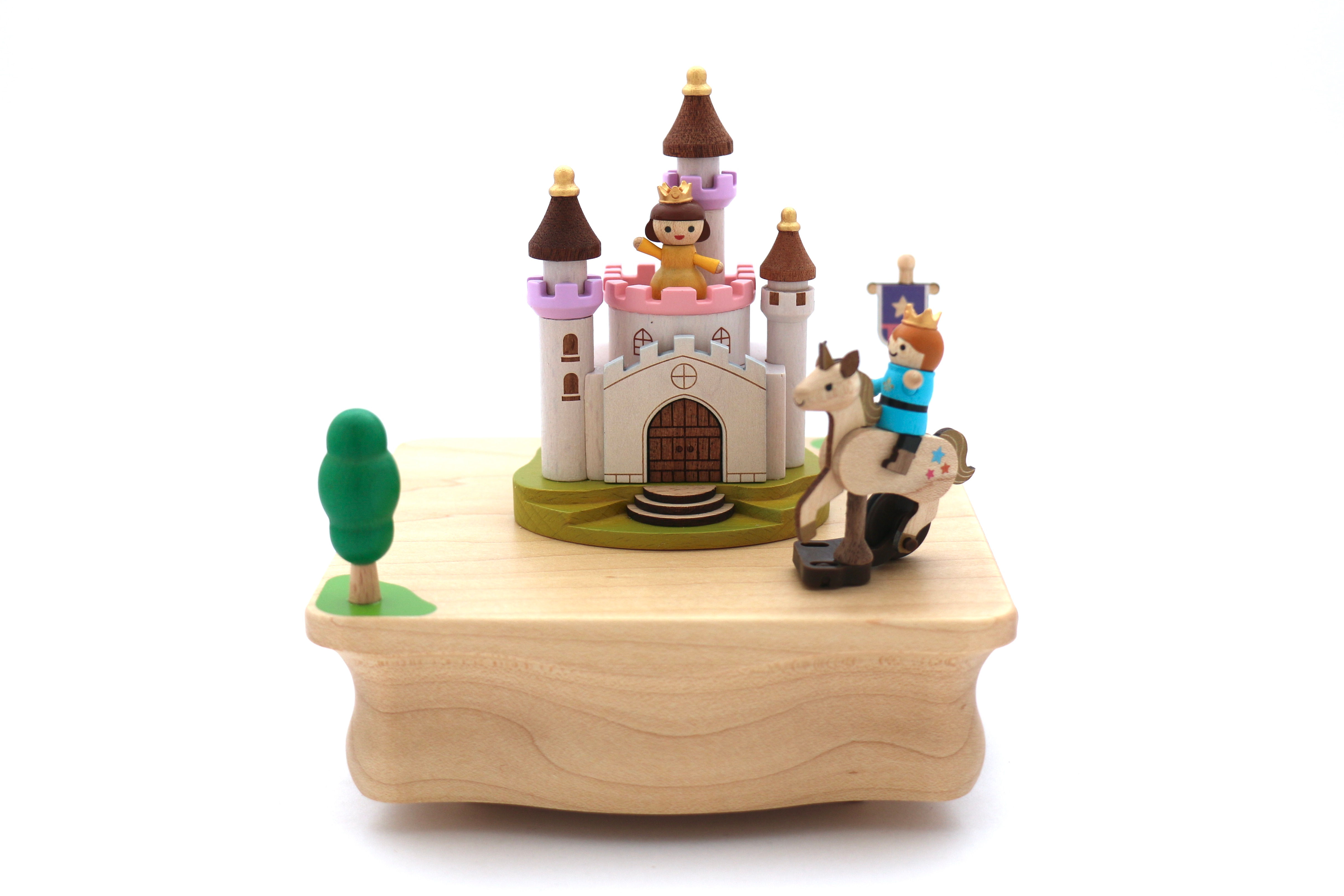 Boîte à musique Wooderful life - Licorne , Prince , et  Princesse