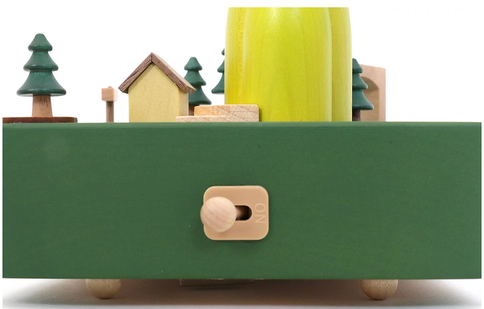 Miniature : Boîte à musique Wooderful life - Train au Printemps