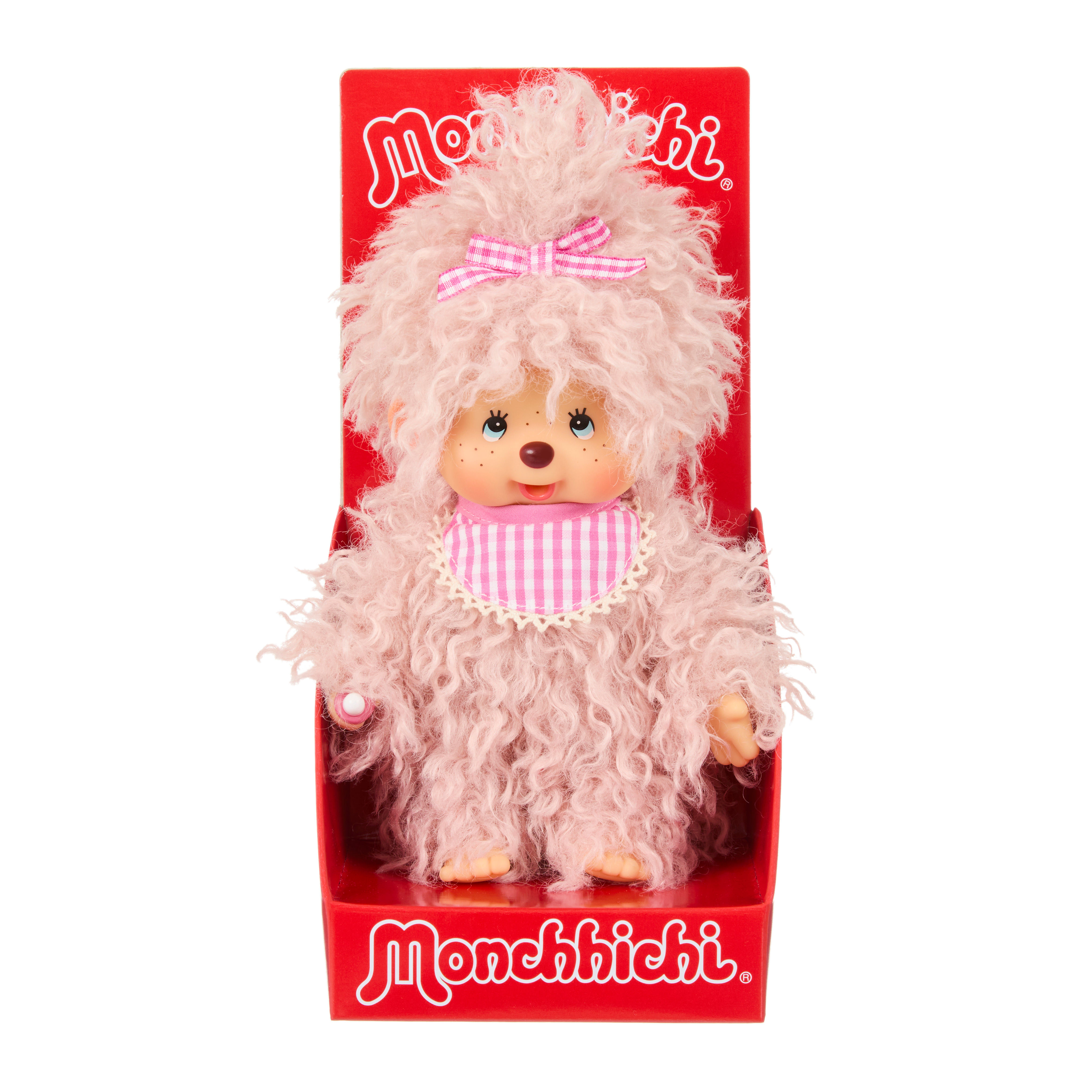 MONCHHICHI FLUFFY GIRL ROSE
