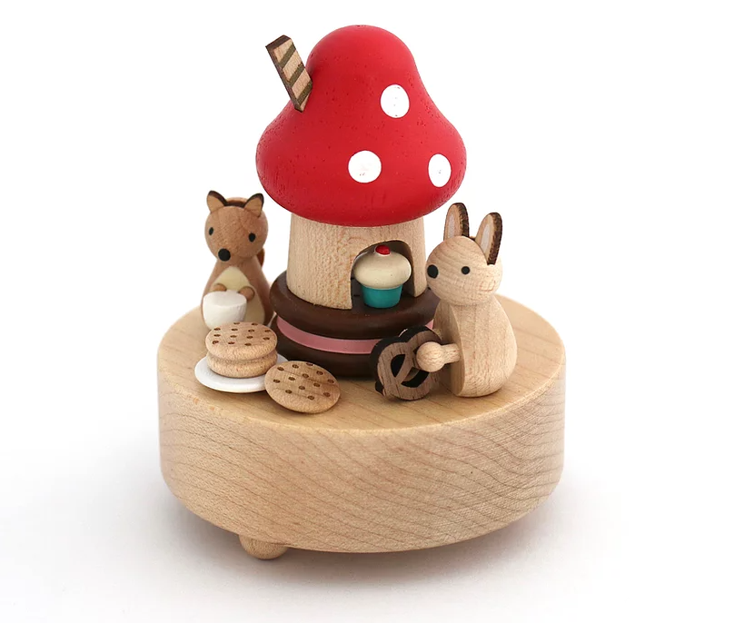 Miniature : Boîte à musique Wooderful life - Champignon