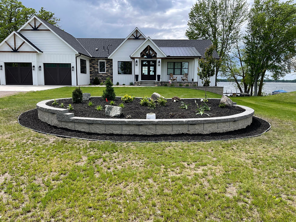 RUSH CITY ISLAND RETAINING WALL