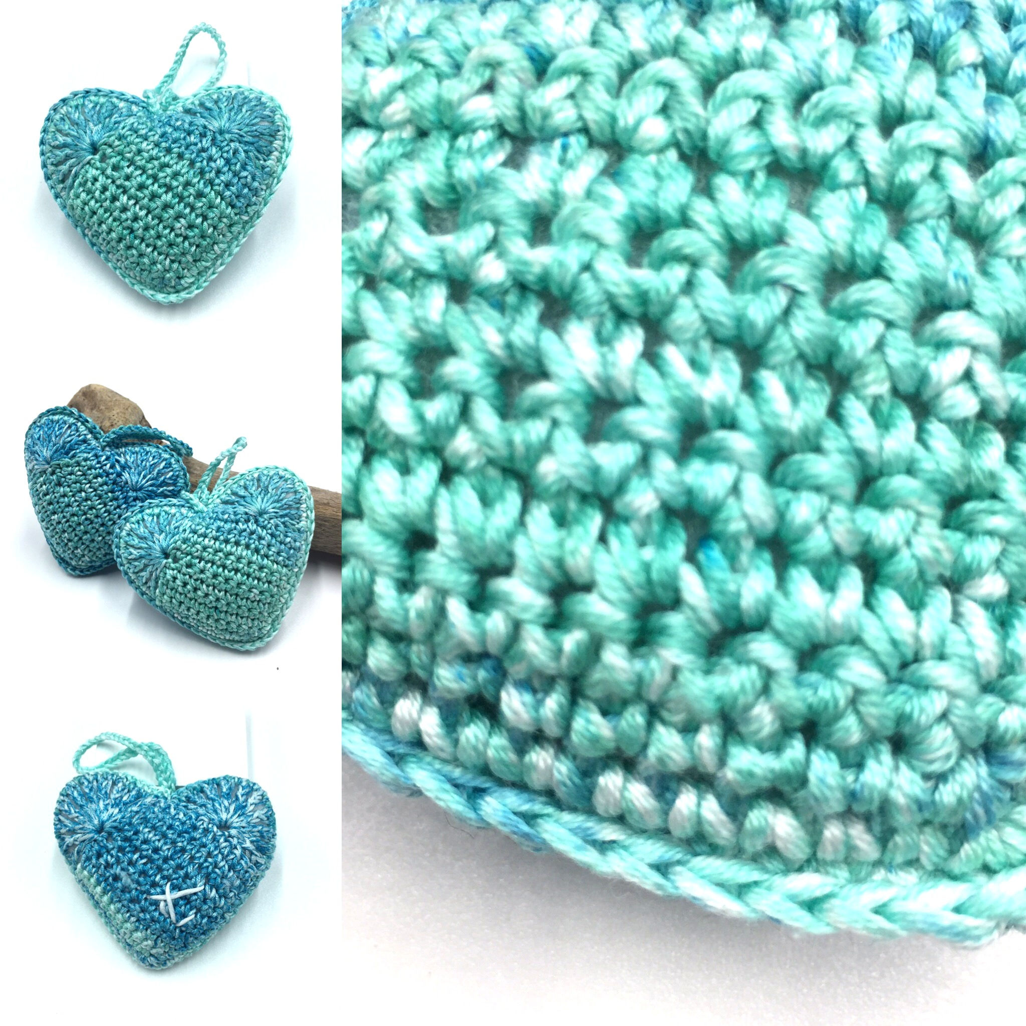 Coeur senteur Sérénade, création originale Talichic fait main France