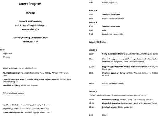 ISSP Annual Meeting, Abstracts