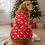 Thumbnail: Festive Santa Cap Dog Dress