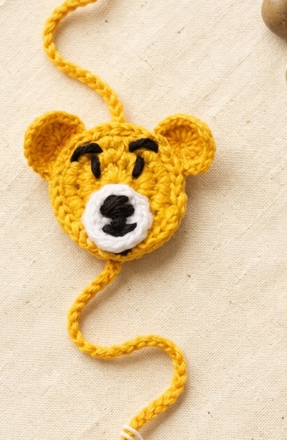 Thumbnail: Macrame Dog Face Rakhi – Handcrafted Pet Rakhi