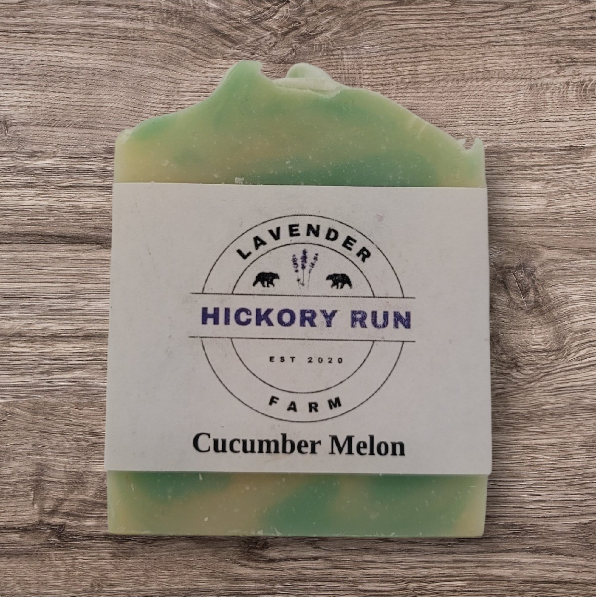 Cucumber and melon bar soap