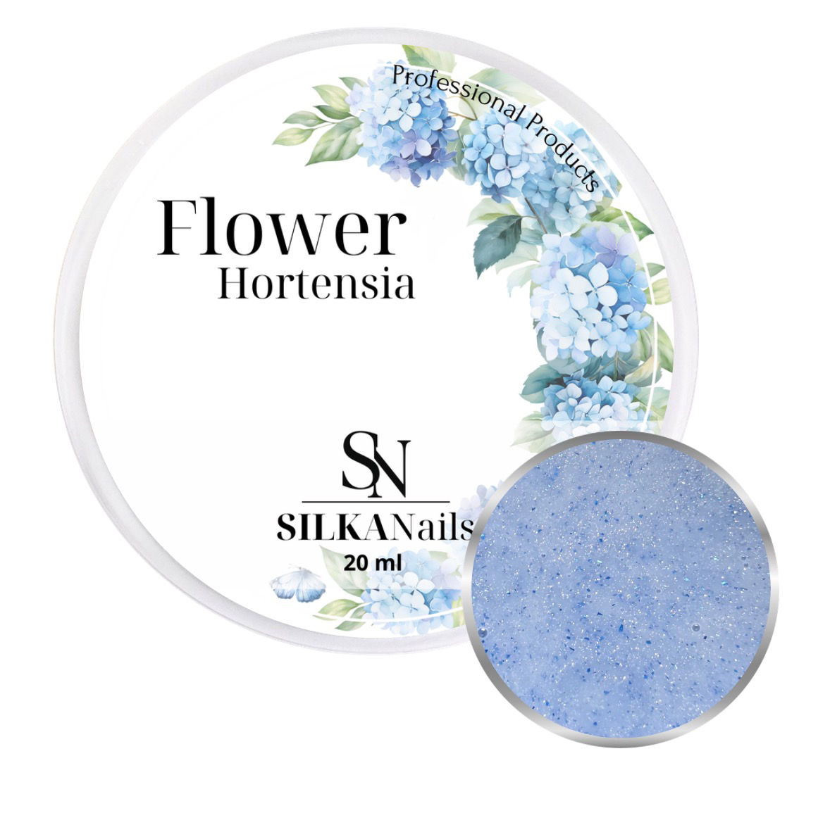 Gel UV Flower Hortensia