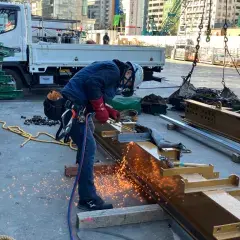 架台製作・溶接工事