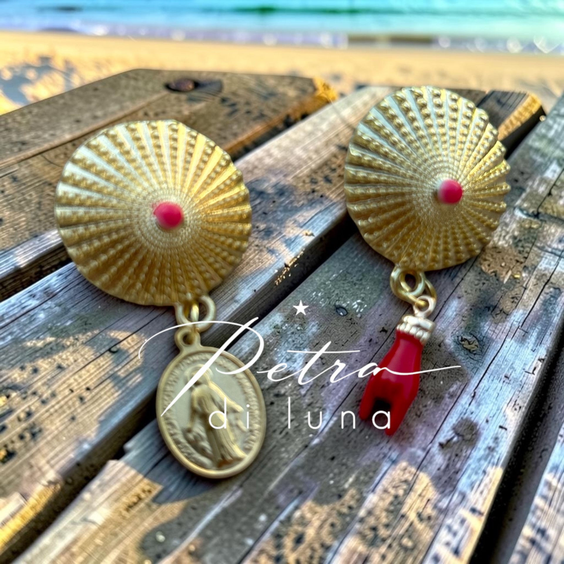 Boucle vierge et corail
