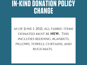 In-Kind Donation Needs