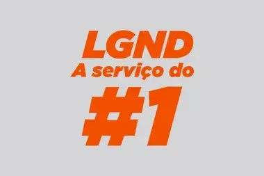 Adesivo LGND A serviço do #1
