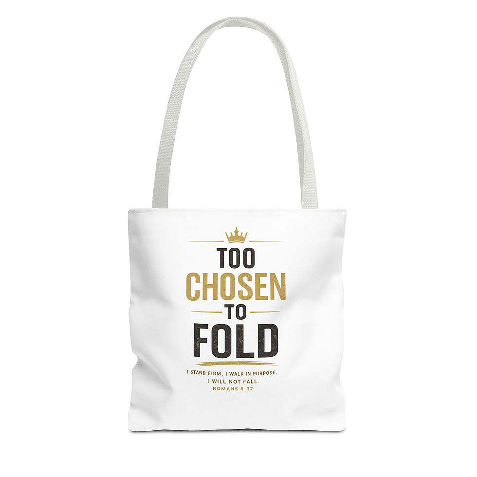Thumbnail: Too Chosen to Fold - Tote Bag 